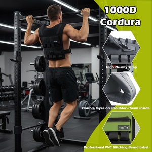 Set de <span class=keywords><strong>Entrenamiento</strong></span> de <span class=keywords><strong>Calistenia</strong></span> VIGFIT con Certificación CE, Estación de Dominadas Ajustable, Chaleco con Peso y Anillas de Madera para <span class=keywords><strong>Entrenamiento</strong></span> de Fuerza - Product Image 5