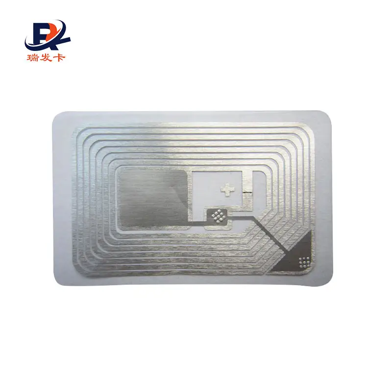 ISO14443A Aluminium Etsen Antenne RFID Tag/Droog Inlay Maleisië