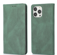 Étui portefeuille magnétique en cuir pour téléphone portable avec fentes pour cartes pour iPhone 17 17 Pro Max 15 Plus 14 13 12 11 XR XS 7 8
