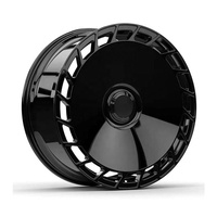 Jantes forgées monobloc personnalisées à face pleine, de luxe, pour voitures de direction, 18 19 20 21 22 23 24 pouces, jantes en alliage automobile à grande face lisse
