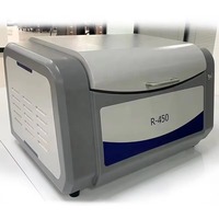 Spectromètre XRF de paillasse R-450, analyseur de spectroscopie par fluorescence X, machine de test d'éléments RoHS