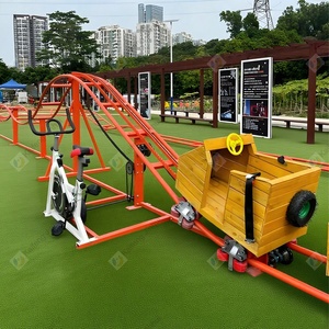 Ngoài trời CHA mẹ-con tương tác vui chơi giải trí đường sắt xe đạp, Công viên vui vẻ theo dõi đi xe - Product Image 3