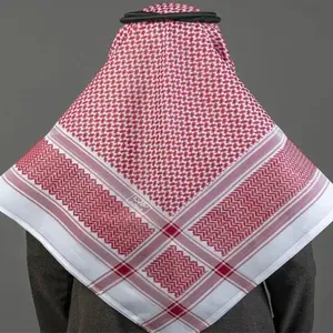 Adult Men's Arab Headscarf Shemagh Dubai Muslim Headscarf Shemagh