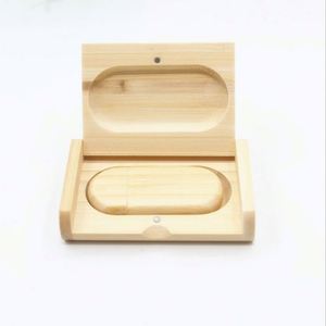 Nouvelle clé USB 2.0 en bois avec boîte, haute vitesse, sans cryptage, garantie 1 an - Product Image 1
