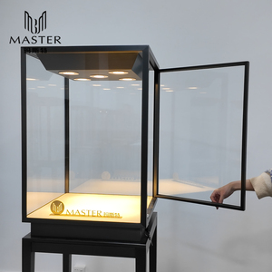 MASTER Vertical Jewelry Display Cabinet Diamond Showcase High Quality Display Cabinet Glass High Clarity for Luxury Jewelry Show - Product Image 1