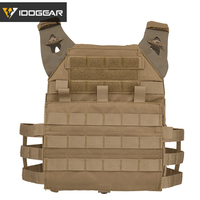 Gilet porte-plaques IDOUTDOOR JPC2.0 Molle en nylon 500D, à libération rapide, pour la défense personnelle, le combat tactique et le paintball.