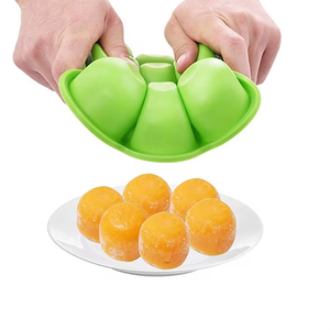 Bac <span class=keywords><strong>à</strong></span> purées de fruits congelées pour bébé en silicone de qualité alimentaire <span class=keywords><strong>avec</strong></span> couvercle, <span class=keywords><strong>boîte</strong></span> <span class=keywords><strong>à</strong></span> collation sans BPA - Product Image 4