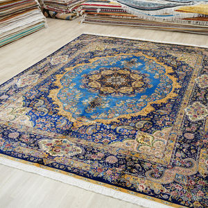 9x12ftプロモーション手作りの祈りのリストインドからのインドの卸売カーペットNainValue SilkRug - Product Image 3