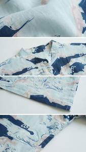 Elegante Vestido Corto con Estampado Floral para Mujer, Vestido Camisero con Botones en Azul y Rosa, Perfecto para Uso Diario - Product Image 2