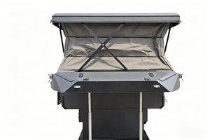 Slide-in Pickup Truck Camper with Pop-Up <b>Roof</b> Tent - Product Image 3