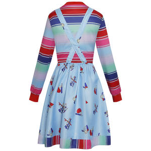 Chucky kostum Cosplay Halloween anak-anak, kostum pertunjukan panggung atas anak-anak, kostum Cosplay Halloween Musim 2 - Product Image 6