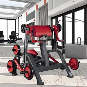 Máquina de Gimnasio Comercial para Curl de Bíceps y Tríceps Sentado con Peso Libre - Product Image 4