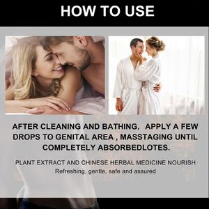 Huile de massage sexuelle pour hommes, huile essentielle externe pour l'exercice, la vitalité et l'entretien des parties intimes masculines, vente directe d'usine - Product Image 2