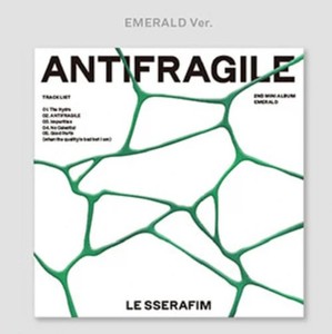 LE SSERAFIM - 2ème mini-album [ANTIFRAGILE] (version COMPACTE) Affiche CD, autocollant, livre photo, album K-Pop - Product Image 4