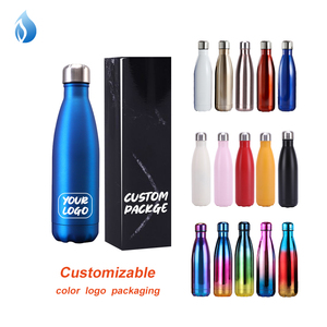 TY bottle 350ml/500ml vacuum flask double wall stainless steel thermo vacuum flask 17oz sports water bottle vaccum cup