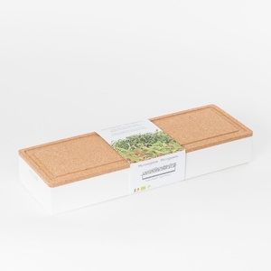 Trio Durable Flower Sprouts Microgreen Kit para cultivar <span class=keywords><strong>remolacha</strong></span> berro brócoli Microgreens en el hogar o en el vivero de alta calidad - Product Image 5