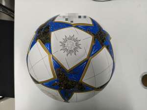 Pallone da Calcio Mini in PU Misura 5 per Premier <span class=keywords><strong>League</strong></span> e <span class=keywords><strong>Champions</strong></span> <span class=keywords><strong>League</strong></span>, Pallone Personalizzato in Pelle PU per Allenamento Giovanile e Competizione - Product Image 5