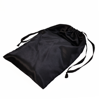 Sac à poussière en satin de soie imprimé de luxe personnalisé avec cordon de serrage pour sac à main en tissu, chaussures, sous-vêtements, casquette, sèche-cheveux, emballage, sacs cadeaux