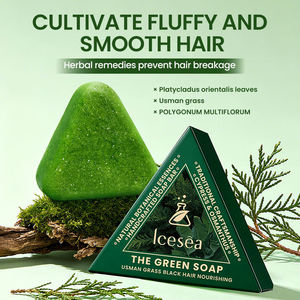 Champú Sólido Artesanal OEM con Extractos Naturales de Plantas, Control de Grasa, Hidratante, Limpia el Cuero Cabelludo, Cabello Voluminoso, Venta al Por Mayor - Product Image 2