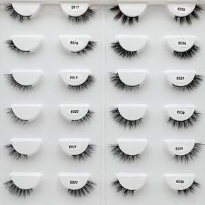 3D Mink False Eyelashes Manufacturer Free <strong>Lash</strong> Samples with Private Label Mink Eyelashes And <strong>Half</strong> <strong>Lashes</strong> - Product Image 2