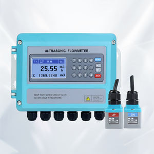 Klem-op ultrasone debietmeter Niet-invasieve vloeistof Water Olie <span class=keywords><strong>DN50</strong></span> <span class=keywords><strong>DN100</strong></span> Draagbare debietmeter met datalogger 4-20mA RS485 - Product Image 6