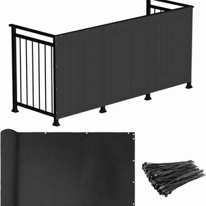 150/160/180GSM pare-<span class=keywords><strong>brise</strong></span> balcon pont HDPE écran de confidentialité filets de clôture UV pare-soleil extérieur écrans de jardin <span class=keywords><strong>terrasse</strong></span> de jardin - Product Image 5