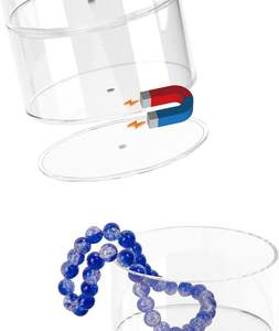 กล่องเก็บของอะคริลิกใส7ช่องลิ้นชักสำหรับตู้เสื้อผ้าบ้านฝากันฝุ่นฝาครอบแบบแขวนเข็มขัดสำหรับผู้ชายผู้หญิง - Product Image 4