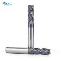 BFL Carburo de tungsteno 4 flautas Desbaste End Mill Fresadora Herramientas