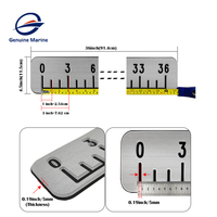 Autocollant de tapis en mousse EVA pour bateau de mer authentique sur ruban à mesurer Règles de pêche imperméables personnalisées