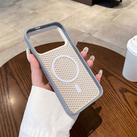 Funda Magnética con Disipación de Calor en Forma de Panal para XiaoMi 17 15 14 13 Pro Max RedMi K70 K80 K90