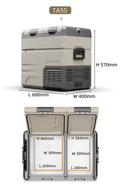 Alpicool TA35 Glaciere Portable Réfrigérateur Voiture 35 Liter