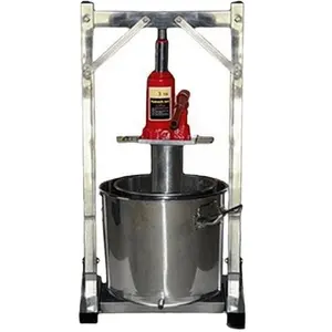 Home use grape press wine juice machine/manual hydraulic jack honey press for sale