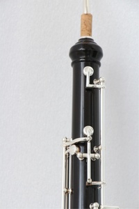 <span class=keywords><strong>Corno</strong></span> <span class=keywords><strong>inglese</strong></span> professionale di alta qualità e livello superiore, in ebano, con finiture argentate, con custodia, OEM. - Product Image 6