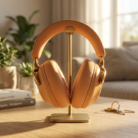 Headphone Nirkabel Hybrid ANC Over-Ear, 6.0 dengan Waktu Putar 40 Jam untuk Perjalanan & Kerja