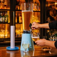 Distributeur de boissons 3L Or et Argent avec robinet pour bar et fêtes
