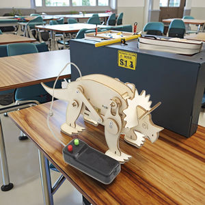 Nieuwe Educatieve Hout Puzzel Set Dinosaurus Diy Assembleren Speelgoed Kits Voor Kinderen 4 + - Product Image 1