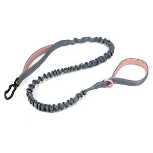 4 Ft 5 Ft doppie maniglie imbottite per addestramento del cane anello di traffico a due maniglie guinzaglio per cani con moschettone - Product Image 3