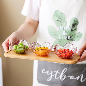 Sakura Glas Sojasaucenschale im Japanischen Stil mit Rosa Blüten, Gewürzschale für Sushi, Knödel, Dips, Mini-Vorspeisen-Teller - Product Image 4
