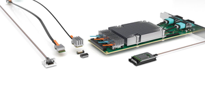 Connecteur carte à carte Samtec UCC8-010-1-H-S-1-A, pas de 0,8 mm, 10 positions, connecteur vertical, prise de tête de colonne - Product Image 6