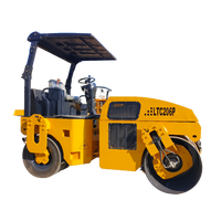 Compacteur routier vibrant combiné sur pneus entièrement hydraulique LTC206P de 6 tonnes à vendre