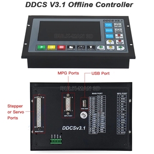 Paquete de controlador fuera de línea DDCS4 V3.1 con servomotores <span class=keywords><strong>IHSV57</strong></span> 180W 3000RPM para ULTIMATE Bee CNC, QueenBee CNC, WorkUltra CNC - Product Image 2