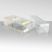 Boîte d'emballage multifonctionnelle en PVC transparent entièrement personnalisable avec logo sur mesure, en matériaux recyclés, pour rouge à lèvres et crème pour les yeux, vente en gros