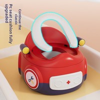 Pot en plastique multifonctionnel de grande taille pour garçons filles motif de dessin animé toilette d'entraînement pour tout-petits urinoir à usage domestique pour enfants