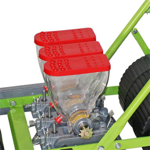 Sembradora Manual de Vegetales, Sembradora de Precisión de Empuje Manual para Tomates, Zanahorias, Cebollas, Lechugas y <span class=keywords><strong>Semillas</strong></span> Pequeñas, 3 Filas - Product Image 2