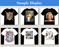 Máquina de impresión de camisetas por sublimación digital, impresora de camisetas dgt, plóter de inyección de tinta para ropa