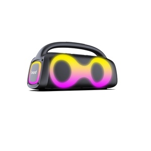 ลำโพง LED Super Boombox 3 กำลังขับ 20 วัตต์ เสียงเบสหนัก ไร้สาย พกพาสะดวก ลำโพงบลูทูธสำหรับใช้งานกลางแจ้ง พร้อมหูหิ้ว สำหรับงานปาร์ตี้ที่บ้าน กำลังขับ 1000 วัตต์ - Product Image 4