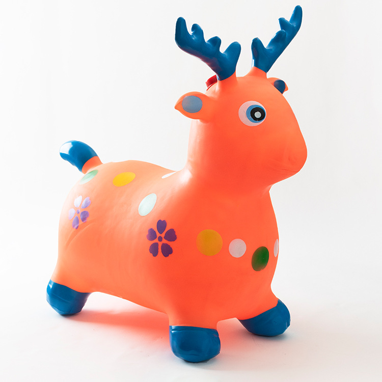 Нетоксичный надувной резиновый бункер, прыгающие животные, игрушка-батут для животных