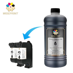 Wiseprint 45 para Cartucho de 1000 ml, Tinta de Secado Rápido a Base de Agua para Impresoras de Inyección de Tinta HP, Diseño de Ropa, <span class=keywords><strong>CAD</strong></span> y Ploteo de Etiquetas - Product Image 1
