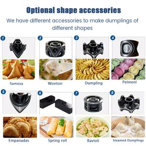 Macchina per la pelle di Empanada Pierogi macchina per la produzione automatica di ravioli - Product Image 6