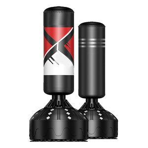 Pesante Freestanding Trasporto Del Basamento Calcio KickBoxing <span class=keywords><strong>Boxe</strong></span> Punching Bag Sacchetto di Sabbia con la Tazza di Aspirazione di Base per Adulti - Product Image 1